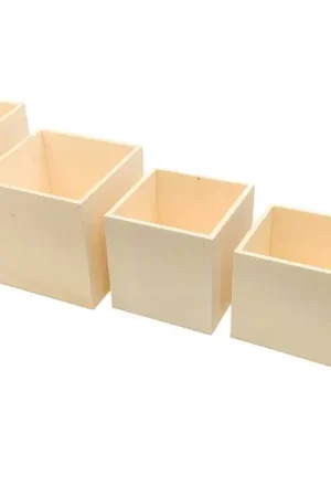 Boîtes gigognes en bois - 5 pièces Offre Spéciale
