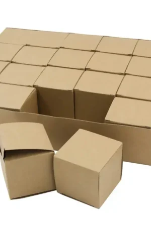 Calendrier de l'Avent en carton kraft - 24 boîtes Nouveauté